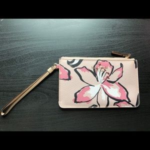 Kate Spade floral wristlet